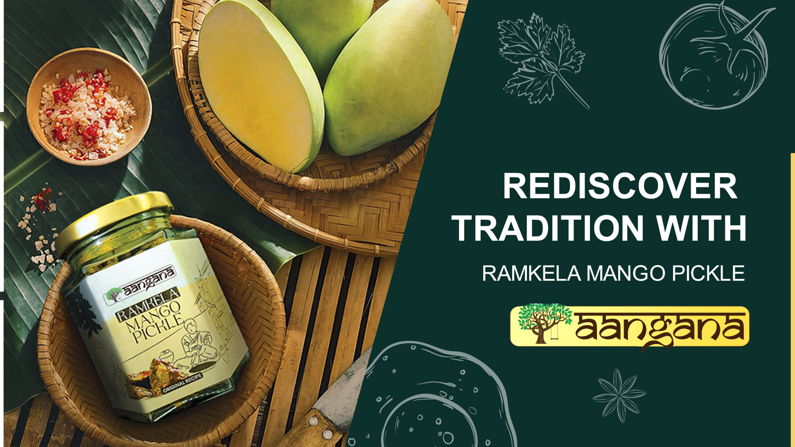 Traditional Taste with Ramkela Mango Pickle